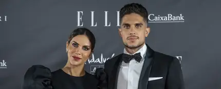 Melissa Jiménez y Marc Bartra Melissa Jiménez y Marc Bartra