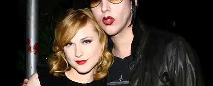 Evan Rachel Wood y Marilyn Manson Evan Rachel Wood y Marilyn Manson