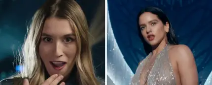 Eva Soriano imita a Rosalía Eva Soriano imita a Rosalía