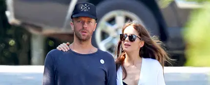 Chris Martin y Dakota Johnson Chris Martin y Dakota Johnson