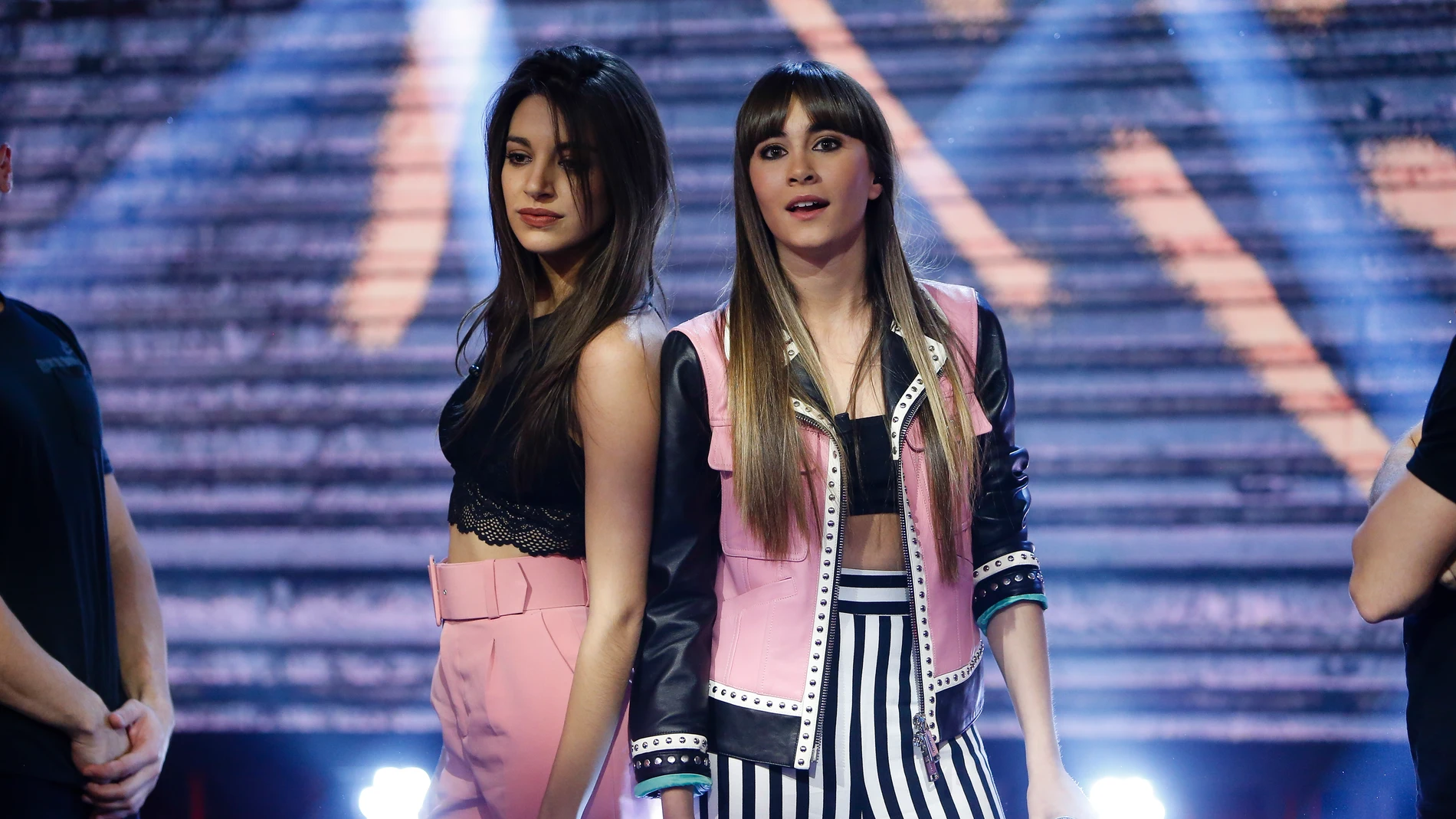 Aitana y Ana Guerra cantan 'Lo malo'. Aitana y Ana Guerra cantan 'Lo malo'.