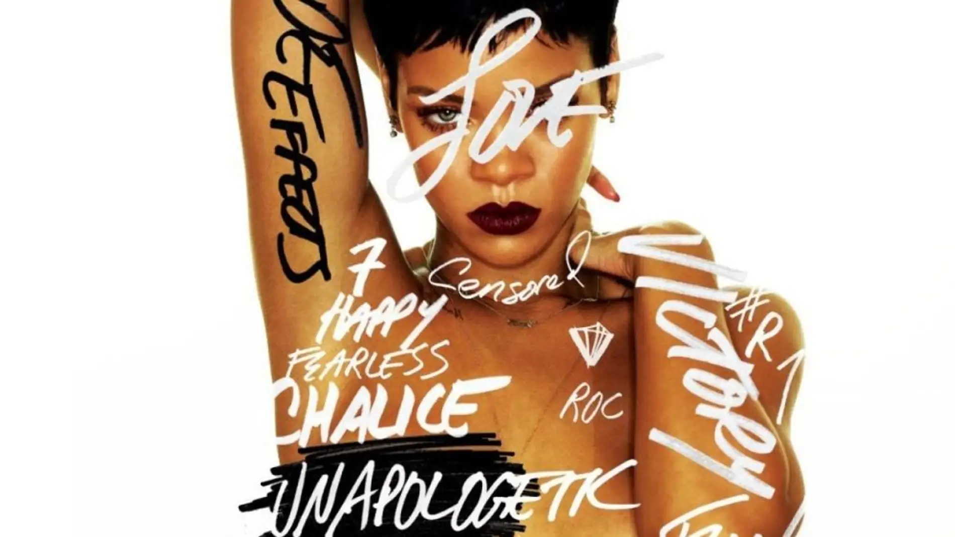 Rihanna se desnuda en 'Unapologetic'