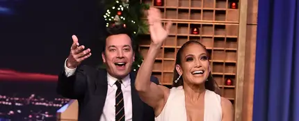 Jennifer López y Jimmy Fallon juntos Jennifer López y Jimmy Fallon juntos