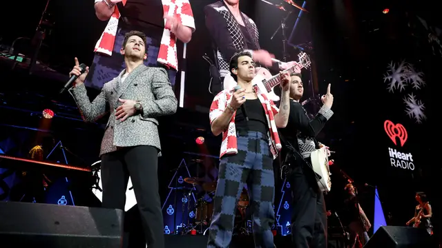 Los Jonas Brothers en concierto