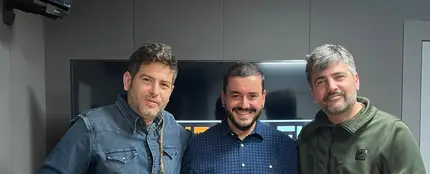 Juanma Romero recibe a los Estopa Juanma Romero recibe a los Estopa