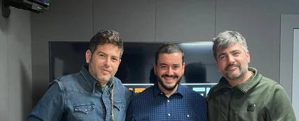 Juanma Romero recibe a los Estopa Juanma Romero recibe a los Estopa