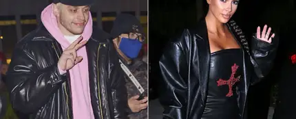 Kim Kardashian y Pete Davidson Kim Kardashian y Pete Davidson