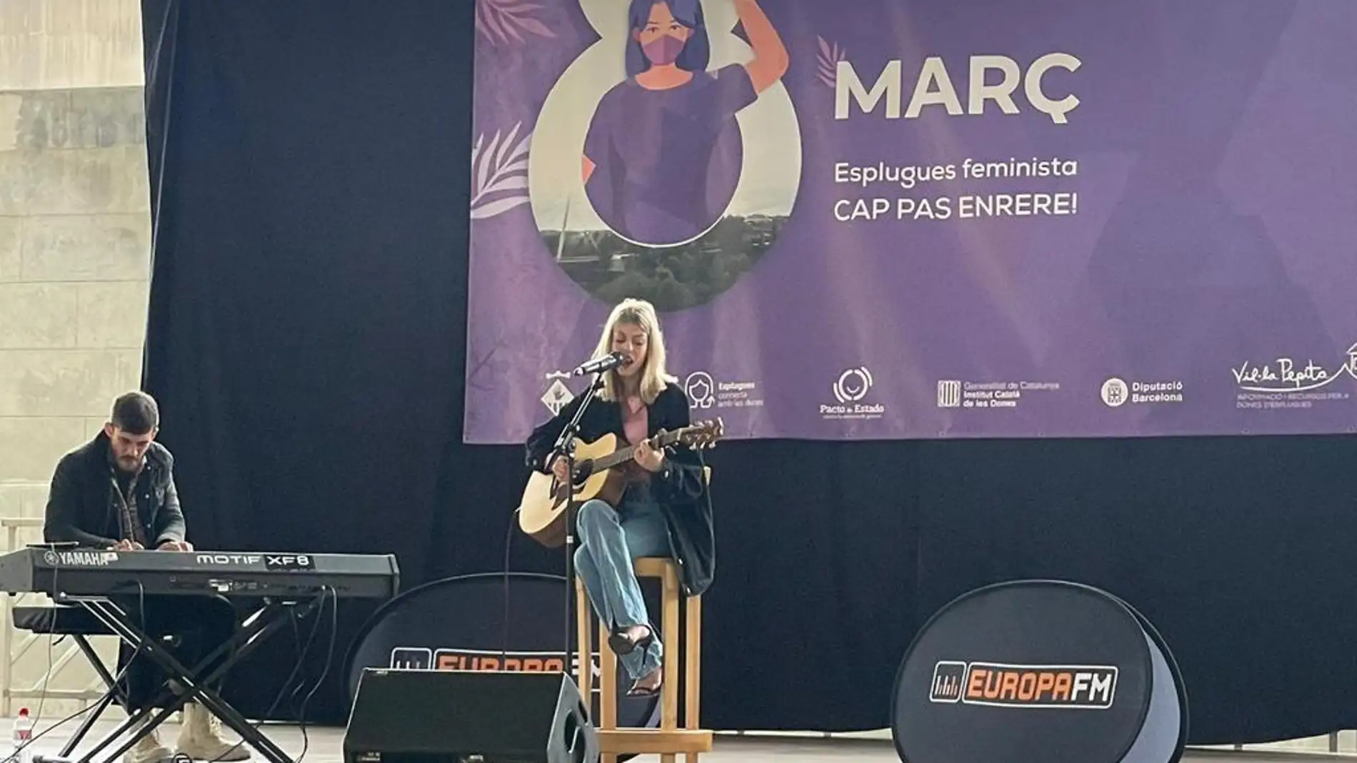 Nerea Rodríguez conquista Esplugues de Llobregat con el exclusivo showcase de Europa FM