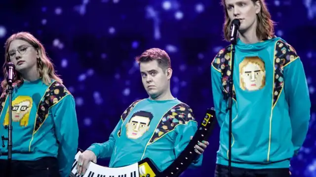 Stefán Hannesson, del grupo Daði og Gagnamagnið