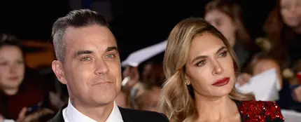 Robbie Williams y su mujer Ayda Field Robbie Williams y su mujer Ayda Field