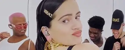 Rosalía en su concierto en TikTok Rosalía en su concierto en TikTok