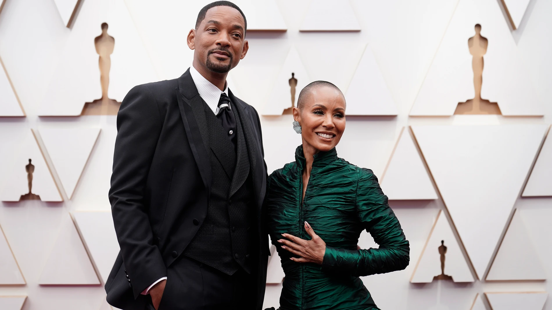 Will Smith y Jada Pinkett Smith, en los Oscar 2022