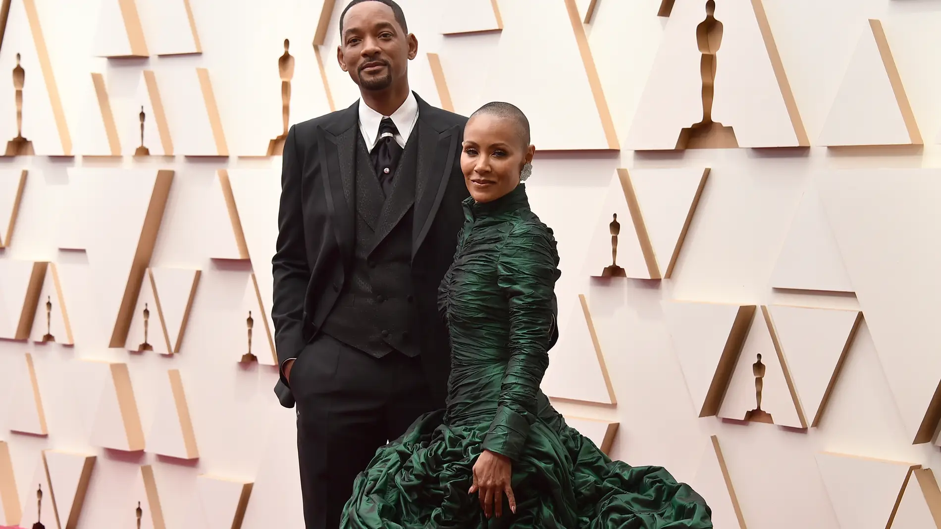 Will Smith y Jada Pinkett Smith, en la alfombra roja de los Oscar 2022