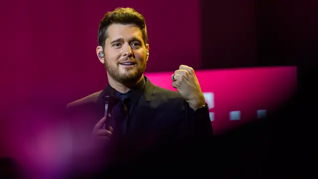El cantante Michael Bublé en diciembre de 2018