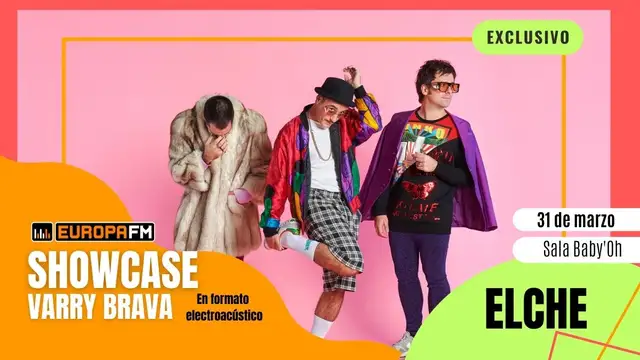 Apúntate al showcase de Varry Brava el próximo jueves 31 de marzo en Elche