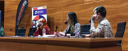 Alba Reche, Eva Soriano e Iggy Rubín en Elche Alba Reche, Eva Soriano e Iggy Rubín en Elche