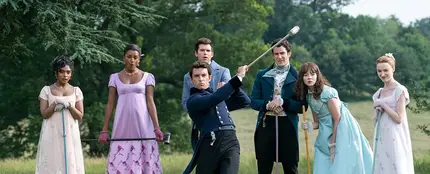 Escena de la segunda temporada de 'Los Bridgerton' Escena de la segunda temporada de 'Los Bridgerton'