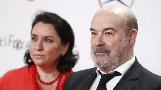 Antonio Resines junto a su pareja Ana Pérez Lorente