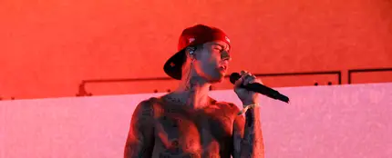Justin Bieber, en su actuación en el Coachella junto a Daniel Caesar Justin Bieber, en su actuación en el Coachella junto a Daniel Caesar