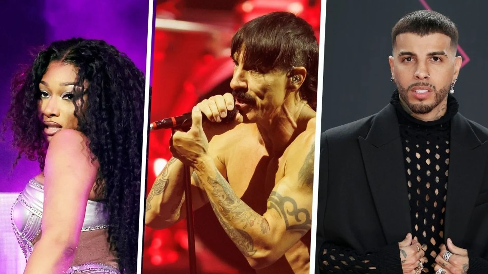 Red Hot Chili Peppers, Rauw Alejandro y Megan Thee Stallion actuarán en los Billboard Music Awards