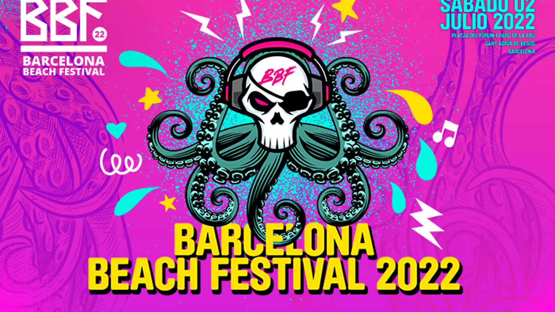 Europa FM, emisora oficial del Barcelona Beach Festival 2022