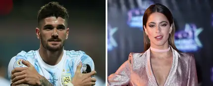 Rodrigo de Paul y Tini Stoessel Rodrigo de Paul y Tini Stoessel