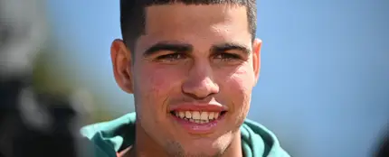 El tenista murciano Carlos Alcaraz El tenista murciano Carlos Alcaraz