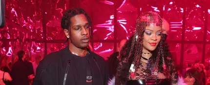 Rihanna y ASAP Rocky juntos Rihanna y ASAP Rocky juntos