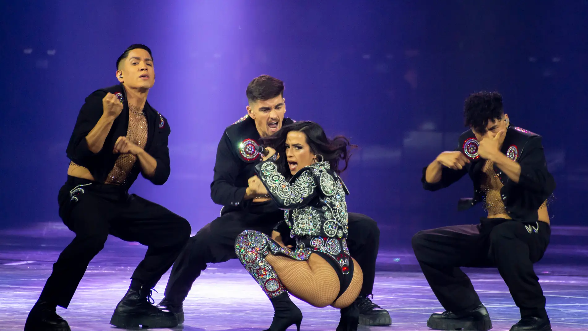 Chanel interpreta 'SloMo' en un ensayo en Eurovisión 2022