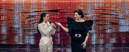 Chanel y Laura Pausini, en la segunda semifinal de Eurovisión 2022