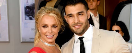 Britney Spears y su pareja Sam Asghari