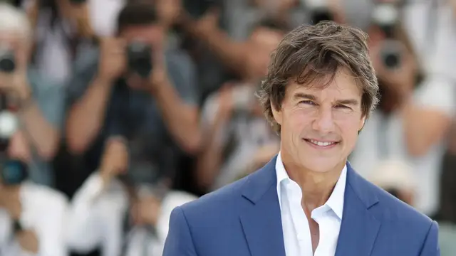 El actor Tom Cruise, en el photocall del Festival de Cannes 2022 para presentar 'Top Gun: Maverick'