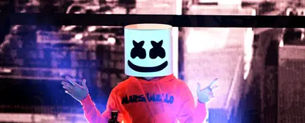 El DJ Marshmello, en un evento en octubre de 2019 El DJ Marshmello, en un evento en octubre de 2019