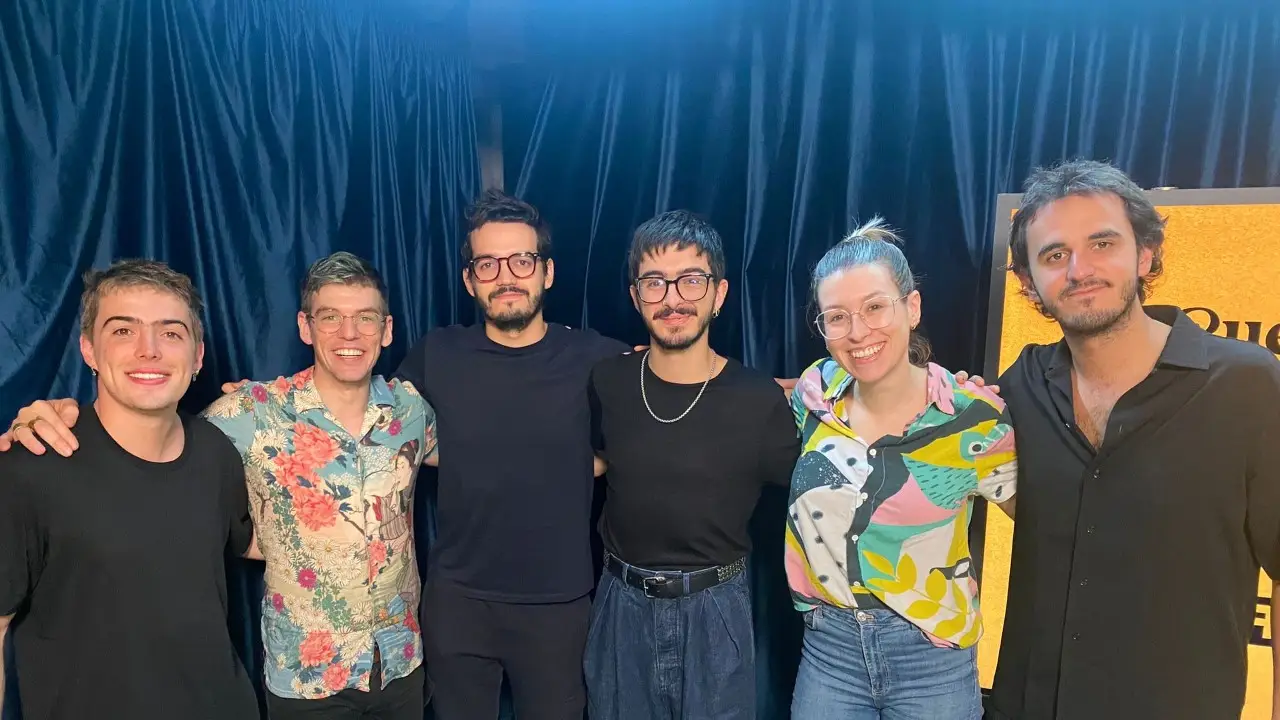 Morat con Eva Soriano e Iggy Rubín en 'Cuerpos especiales' Morat con Eva Soriano e Iggy Rubín en 'Cuerpos especiales'