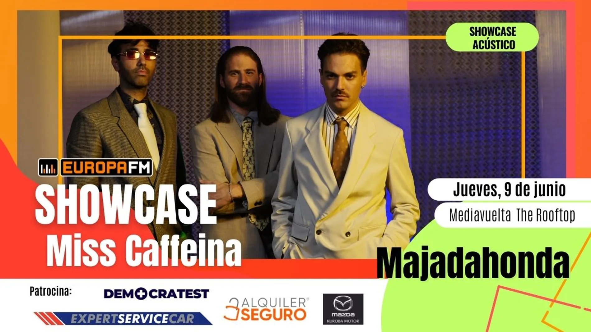 Apúntate al showcase de Miss Caffeina el próximo 9 de junio en Madrid