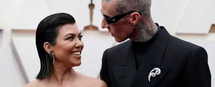 Kourtney Kardashian y Travis Baker, en los Oscar 2022 Kourtney Kardashian y Travis Baker, en los Oscar 2022
