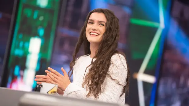 Amaia Romero, durante su visita a El Hormiguero el 31 de mayo de 2022.