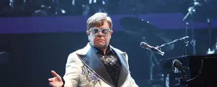 El cantante británico Elton John El cantante británico Elton John