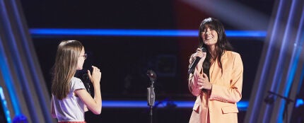 Aitana cumple el sue&ntilde;o de una emocionad&iacute;sima Elena Navarro cantando &lsquo;Cuando te fuiste&rsquo; en &lsquo;La Voz Kids&rsquo;