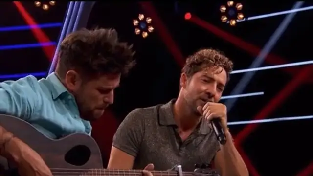 La emotiva actuación de David Bisbal y Pablo López interpretando 'Mi Princesa'