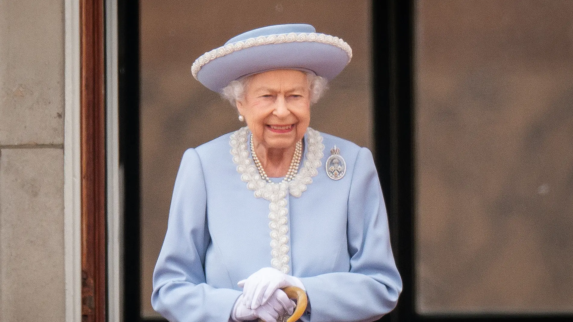Isabel II en la celebración de su Jubileo de Platino