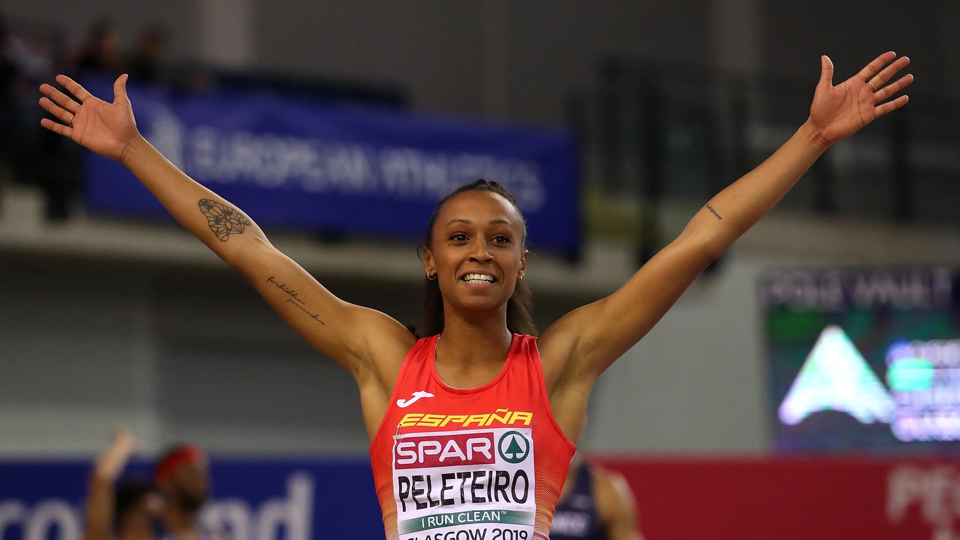 La atleta Ana Peleteiro, bronce en los Juegos Olímpicos de Tokio.