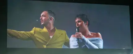 C. Tangana y Nathy Peluso en Sónar Barcelona C. Tangana y Nathy Peluso en Sónar Barcelona