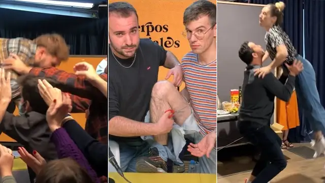 Dani Fernández, Zzoilo y Pablo Puyol, en 'Cuerpos especiales'