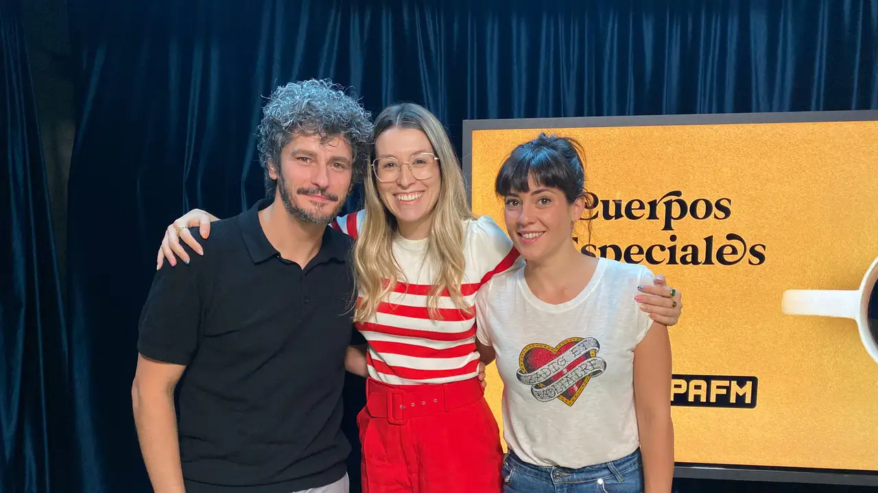 Antonio Pagudo y Eva Ugarte visitan 'Cuerpos especiales' Antonio Pagudo y Eva Ugarte visitan 'Cuerpos especiales'