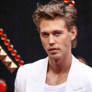 Austin Butler, en la premiere de &#39;Elvis&#39; en mayo de 2022 en Londres