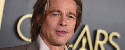 Brad Pitt, en el almuerzo de los Oscar 2020
