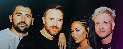 David Guetta, Dimitri Vegas, Nicole Scherzinger y Azteck David Guetta, Dimitri Vegas, Nicole Scherzinger y Azteck