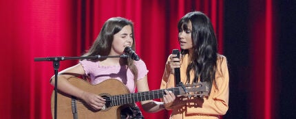 Un d&uacute;o m&aacute;gico: Aitana y Daniela, perfecta armon&iacute;a cantando &lsquo;Con la miel en los labios&rsquo; en &lsquo;La Voz Kids&rsquo; 