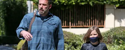 Ben Affleck y su hijo Samuel Ben Affleck y su hijo Samuel